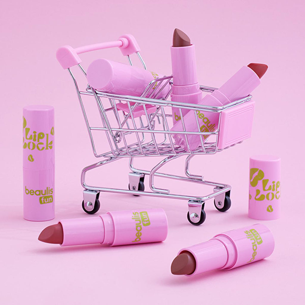 Beaulis Matte Lipstick - Ruby Rush, Long Lasting Creamy Lip Color for Bold Lips
