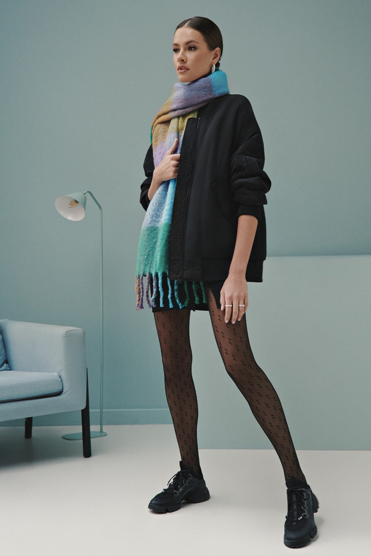 TheRanok.com Fantasy Tights Conte Street - Triple Dot Pattern — main product shot