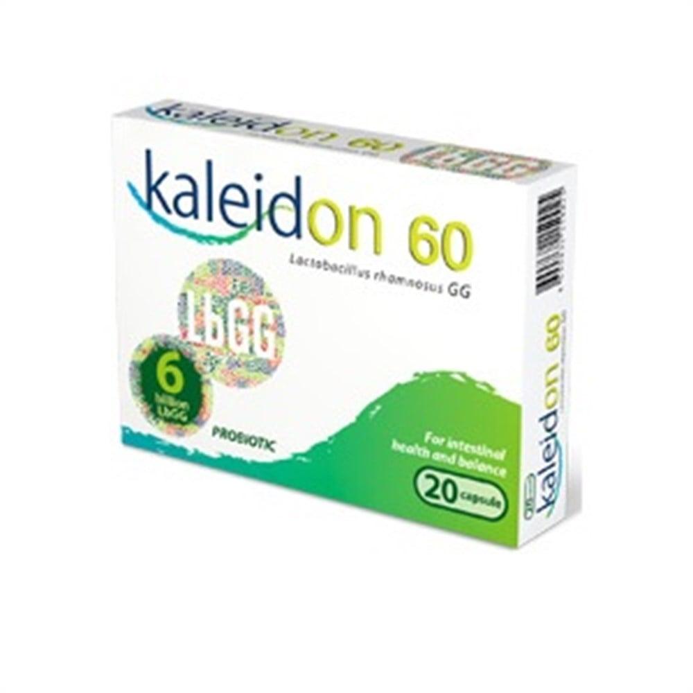 Kaleidon Probiotic Dietary Supplement 60 mg 20 Capsules - Digestive System Support, Immune System Support