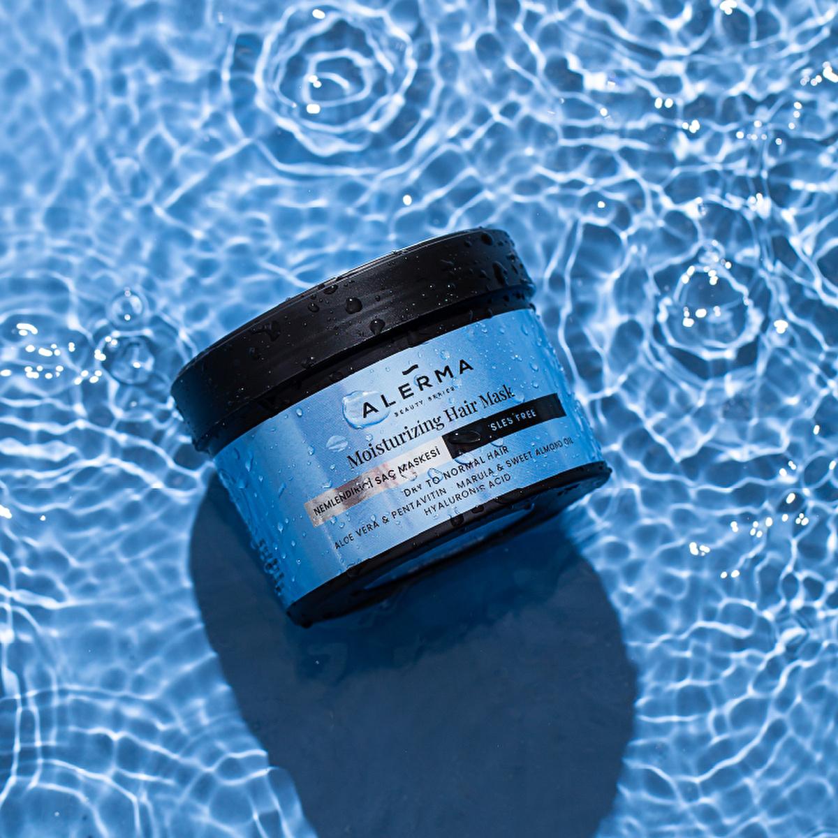Alerma Moisturizing Sulfate-Free Hair Mask - Hydrating, Vegan, Cruelty-Free for Dry and Damaged Hair