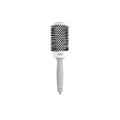 Olivia Garden Expert Blowout Shine Hair Brush - Professional Detangling & Styling Brush for Smooth Blowouts - White & Grey 45