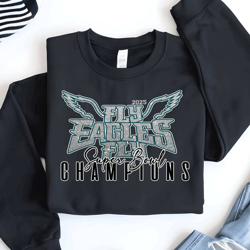 A Blessed Texas Mess Boutique Super Bowl Philadelphia Football Fly Eagles Fly Super Bowl Champs Trending… — construction detail