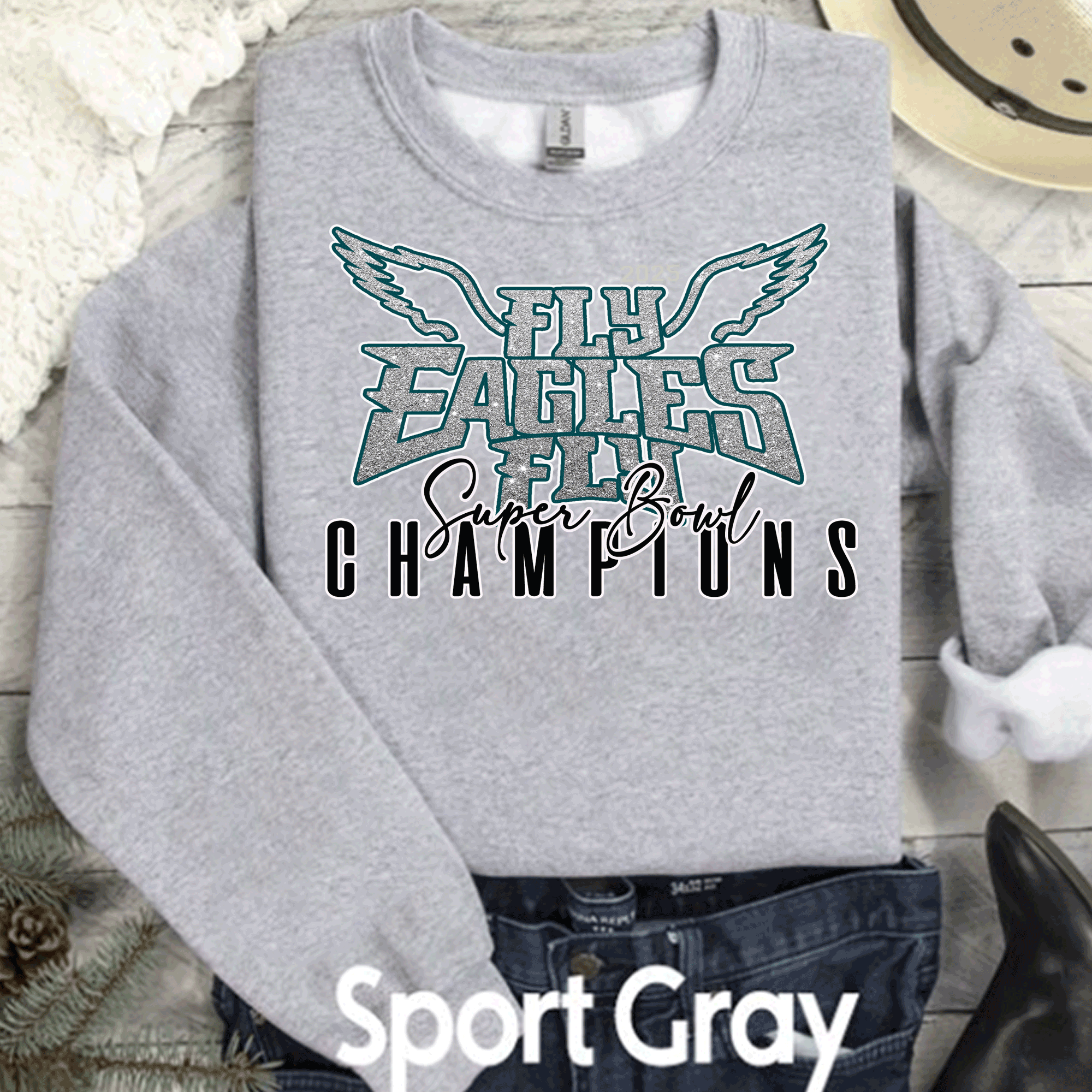 A Blessed Texas Mess Boutique Super Bowl Philadelphia Football Fly Eagles Fly Super Bowl Champs Trending… — main product shot