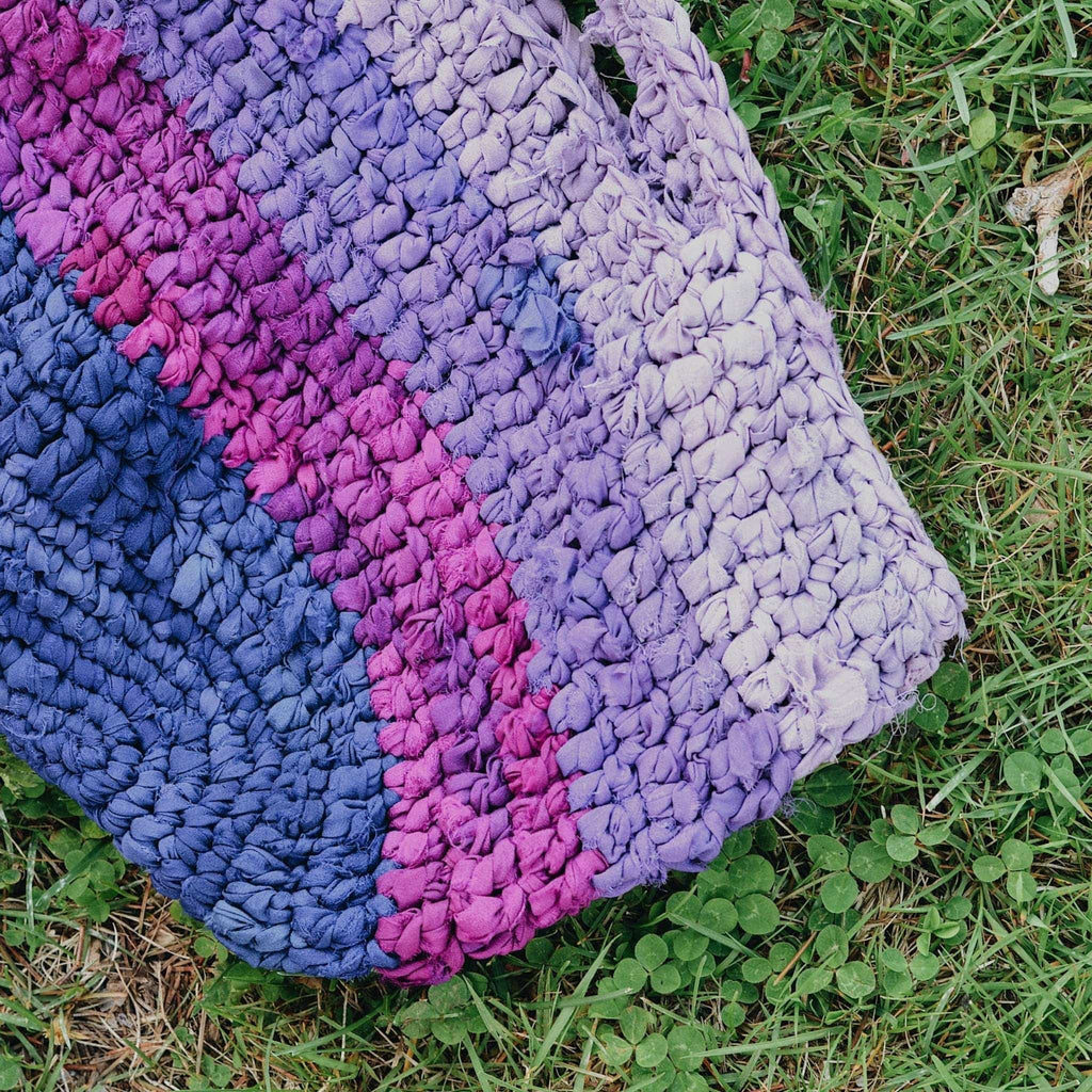 Darn Good Yarn Easy Market Tote Crochet Kit or Knitting Kit — detail shot 7
