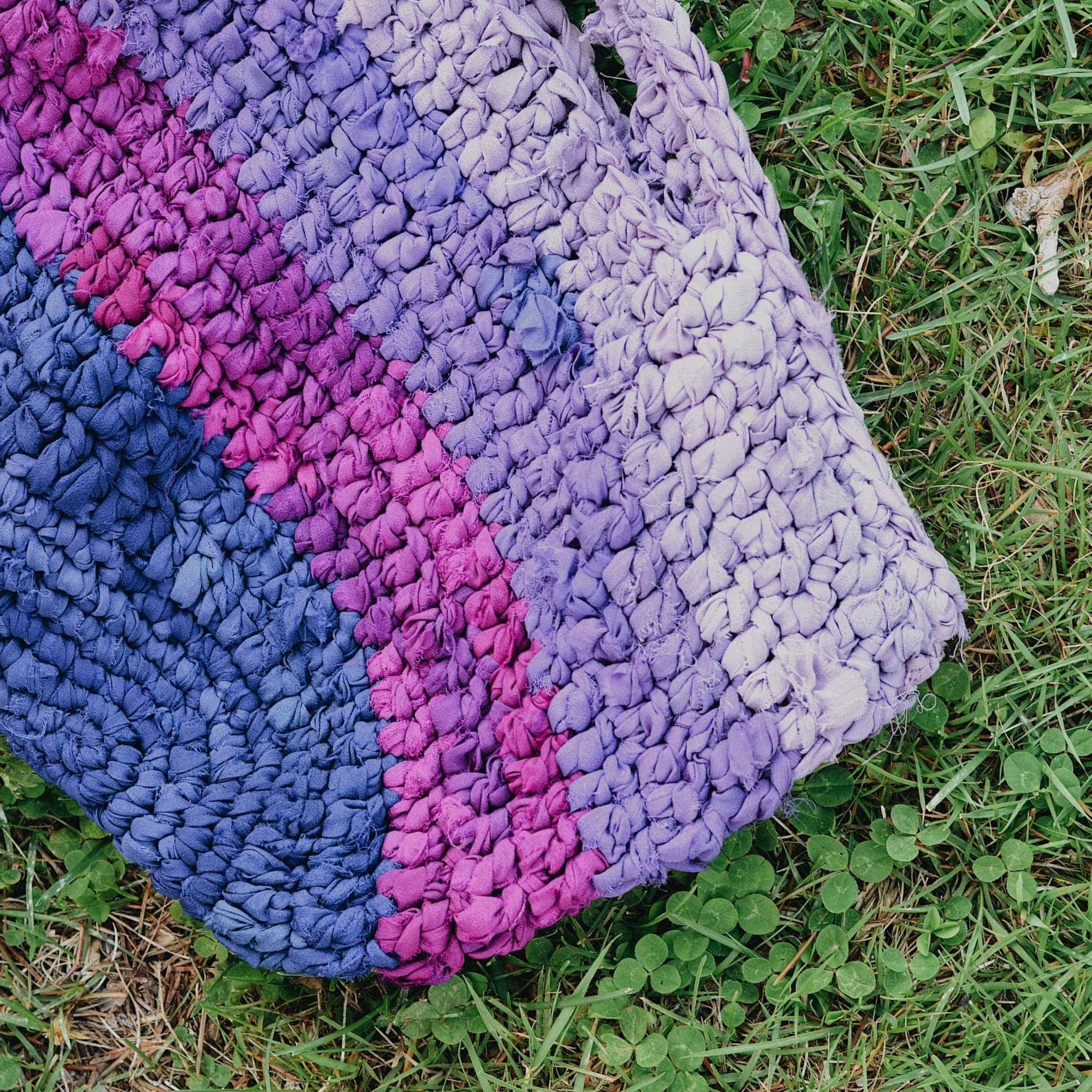 Darn Good Yarn Easy Market Tote Crochet Kit or Knitting Kit — detail shot 7