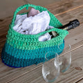 Darn Good Yarn Easy Market Tote Crochet Kit or Knitting Kit — construction detail