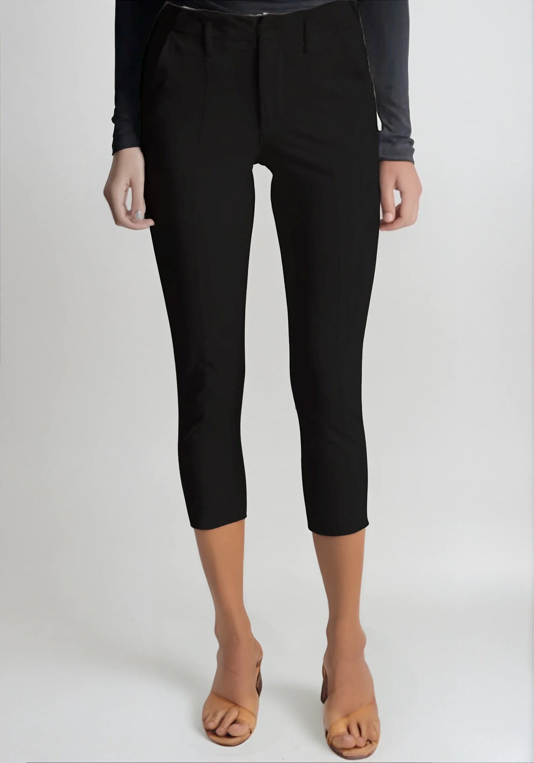 Buki Easy Street Stretch Crop Chino Pant — lifestyle context