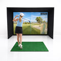 GolfBays EasySim Golf Simulator Enclosure – GolfbaysUSA