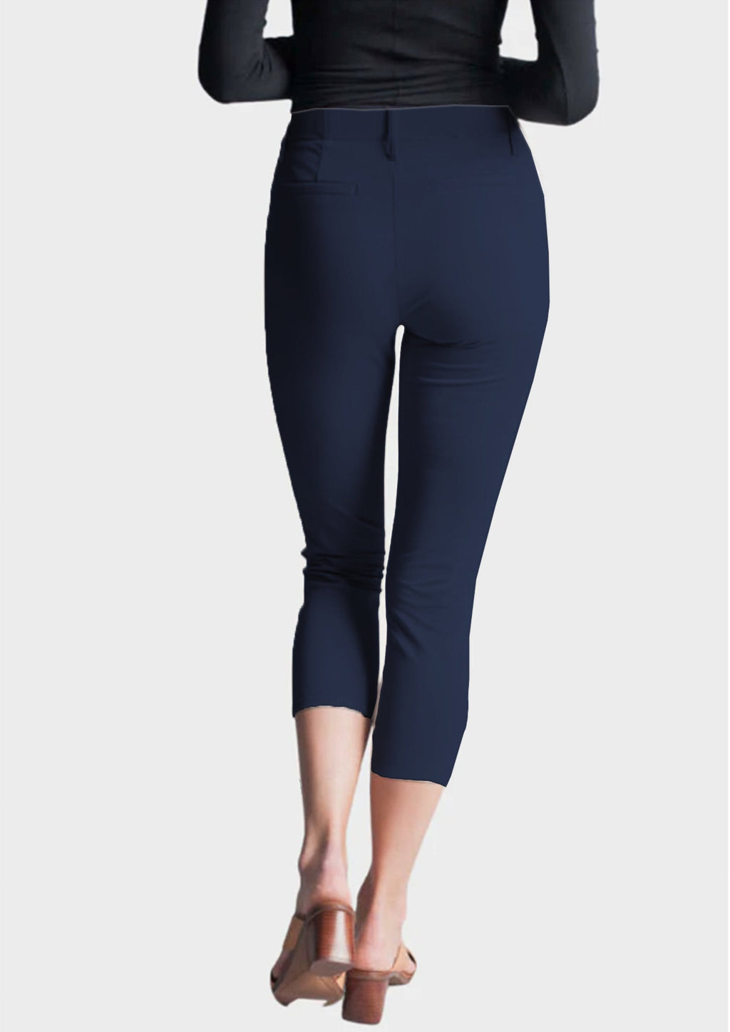 Buki Easy Street Stretch Crop Chino Pant — side view