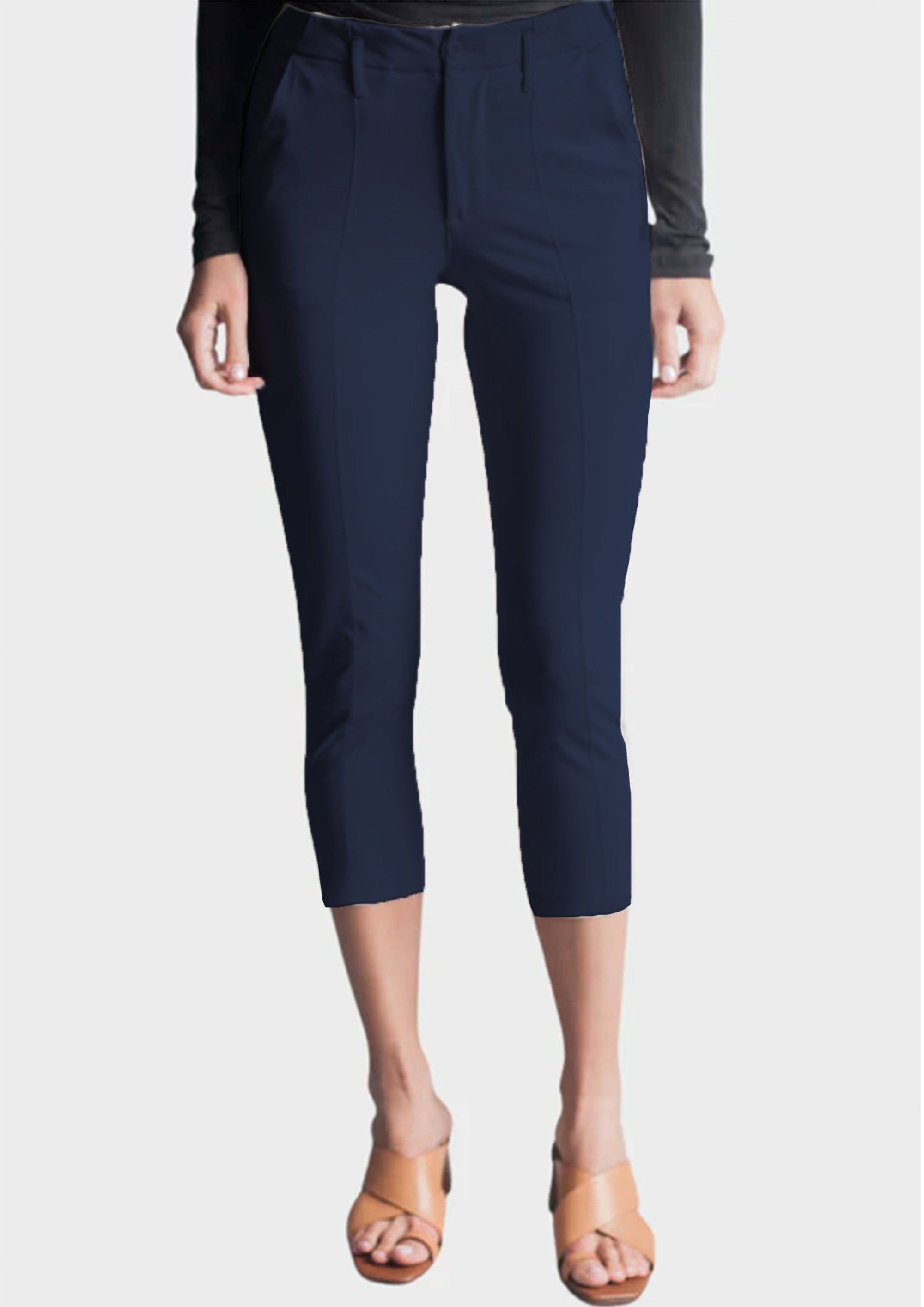 Buki Easy Street Stretch Crop Chino Pant — main product shot