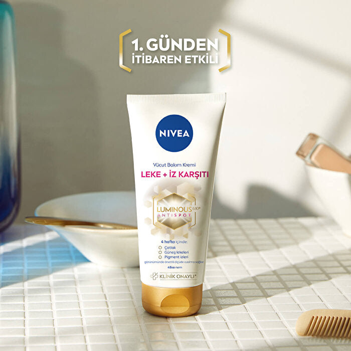 Nivea Luminous Spot Treatment Body Cream 200ml - Uneven Skin Tone
