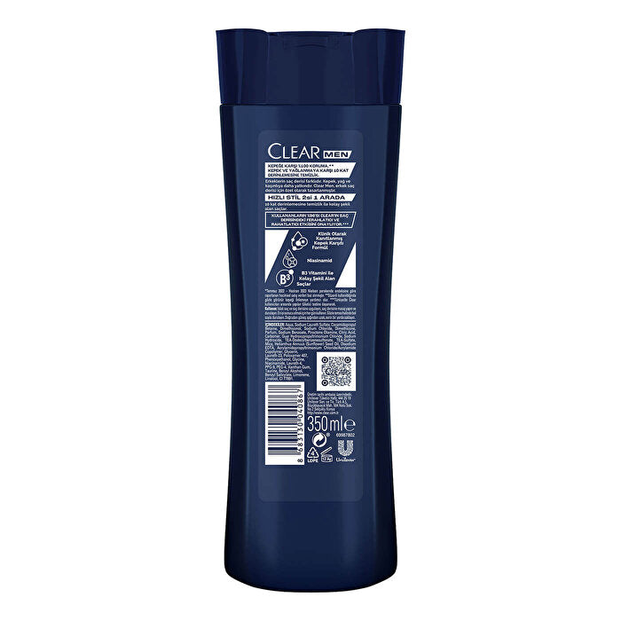 Clear Men Anti-Dandruff Shampoo - Scalp Treatment | 12 Fl Oz