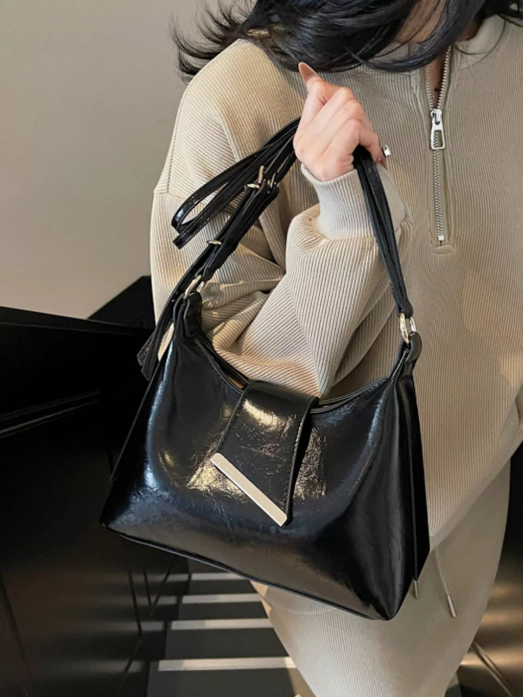 Adjustable Strap Crossbody Bag