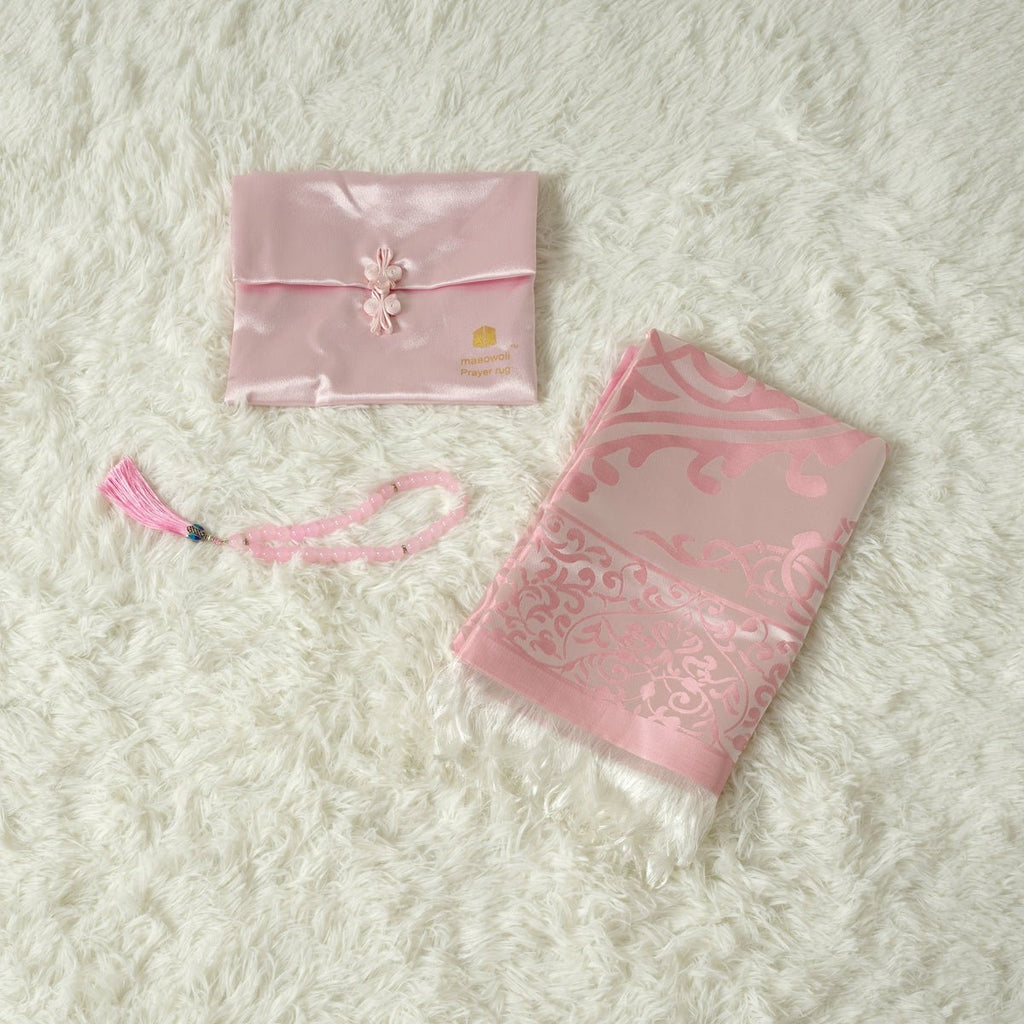 Mariam's Collection Eco-Friendly elegant Prayer Mat & Tasbeeh sets(MR066) — detail shot 10