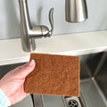 WONENA EcoFreax Plant Based Coconut Fibers Scouring Biodegradable Pads — main product shot