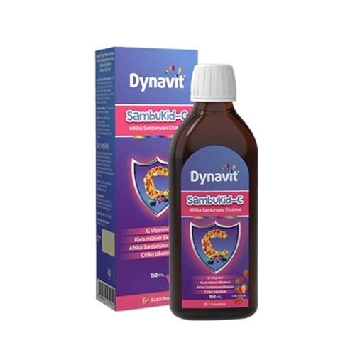 Dynavit Dietary Supplement Syrup for Immune System Support - Zinc, Vitamin C, Black Elder Extract, 5.07 fl oz
