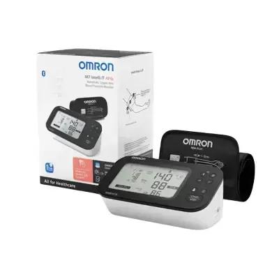 Omron M7 Intelli IT Blood Pressure Monitor: Track, Share & Accurately Measure Your Blood Pressure At Home with Bluetooth - Hypertension Management