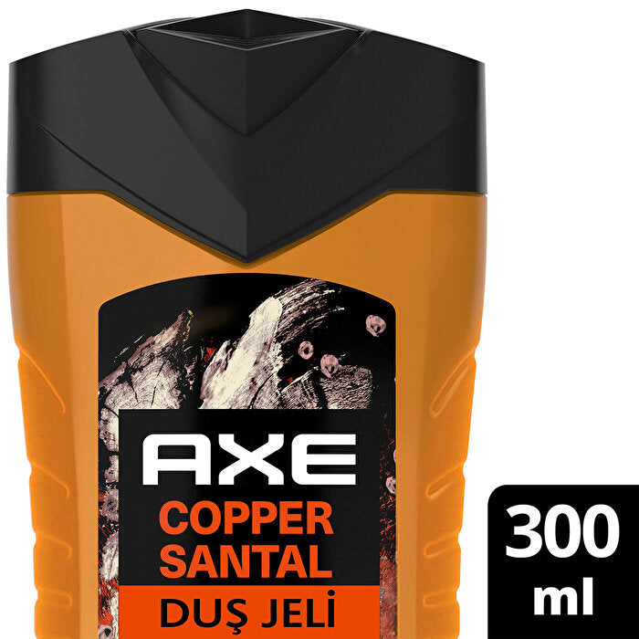 Axe Premium Collection Copper Santal Shower Gel - 10oz | 3-in-1 Formula