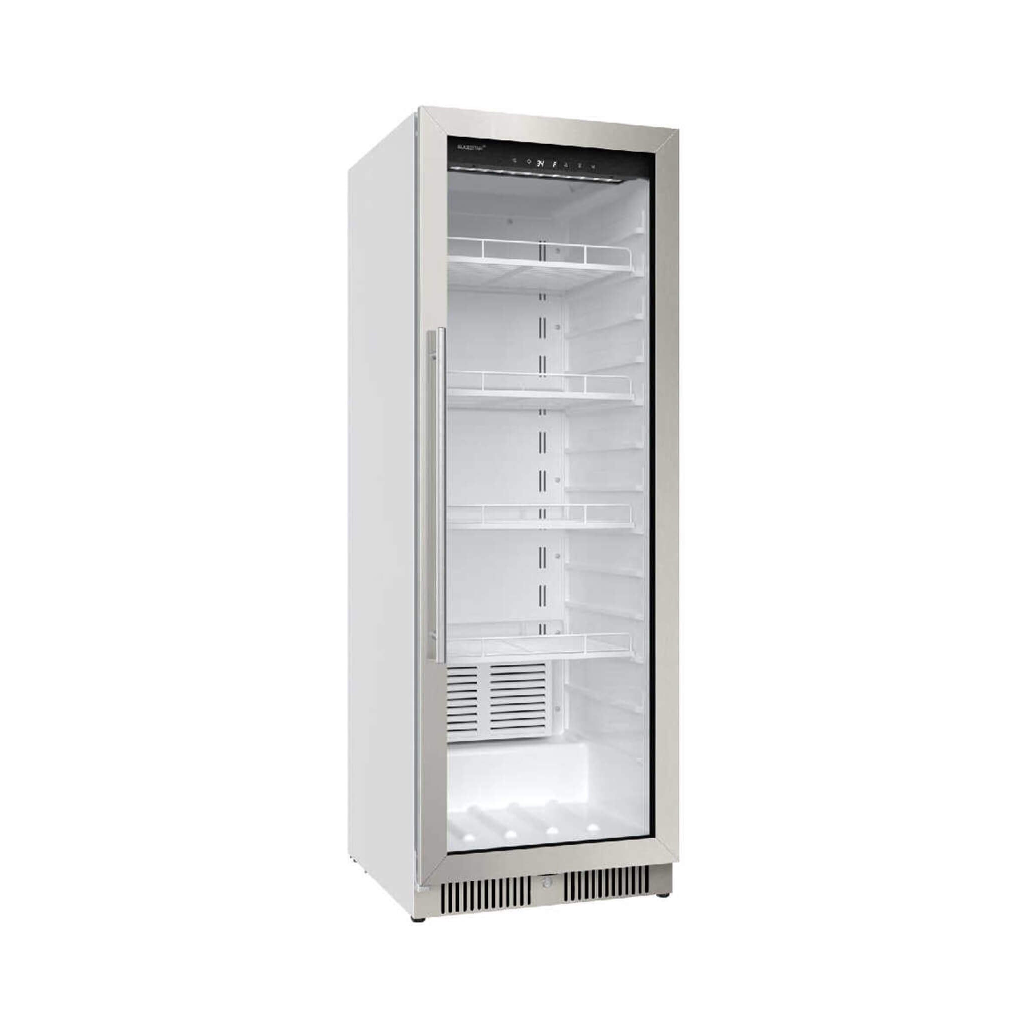Edgestar 22-Inch 10.1 Cubic Feet Commercial Beverage Merchandiser With Temperature Alarm and Reversible Door [VBM101SS] (SAK4