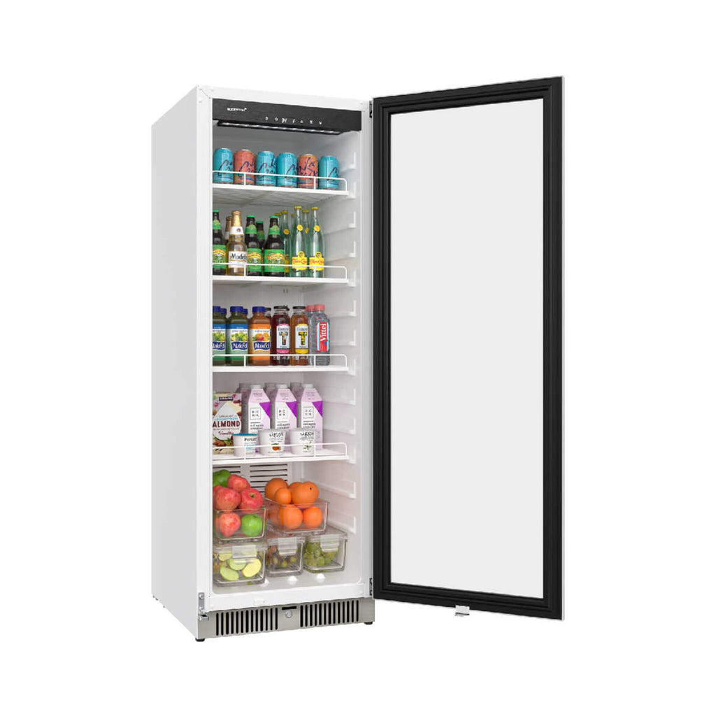 Edgestar 22-Inch 10.1 Cubic Feet Commercial Beverage Merchandiser With Temperature Alarm and Reversible Door [VBM101SS] (SAK4