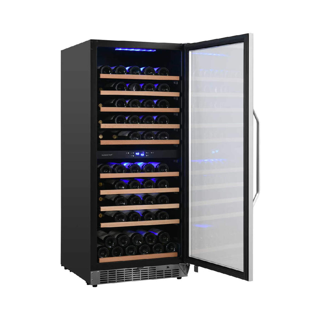 Edgestar Premium 24-Inch 101 Bottle Capacity Built-In Dual Zone Wine Cooler (SAK92835) – SAKSBY WHOLESALE, view 8