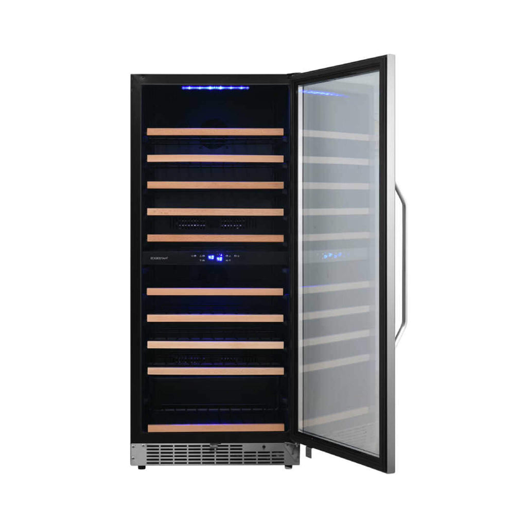Edgestar Premium 24-Inch 101 Bottle Capacity Built-In Dual Zone Wine Cooler (SAK92835) – SAKSBY WHOLESALE, view 7