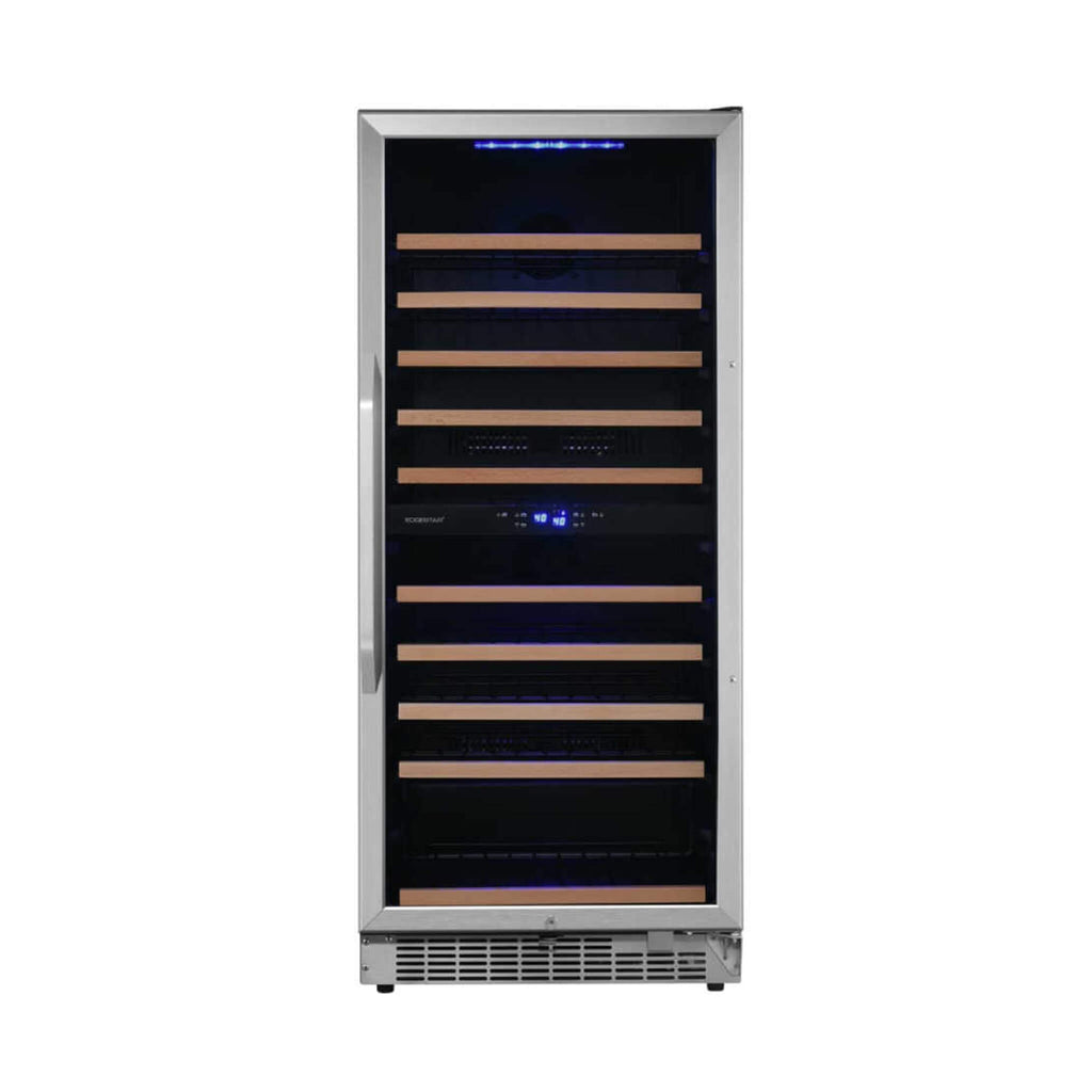 Edgestar Premium 24-Inch 101 Bottle Capacity Built-In Dual Zone Wine Cooler (SAK92835) – SAKSBY WHOLESALE