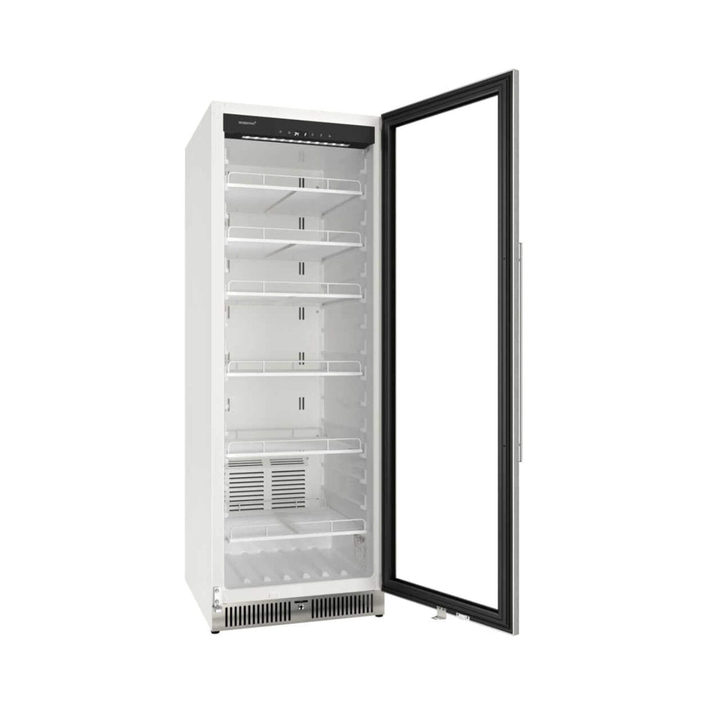 Edgestar 24-Inch 13.7 Cubic Feet Commercial Beverage Merchandiser With Temperature Alarm And Reversible Door [VBM131SS] (SAK6