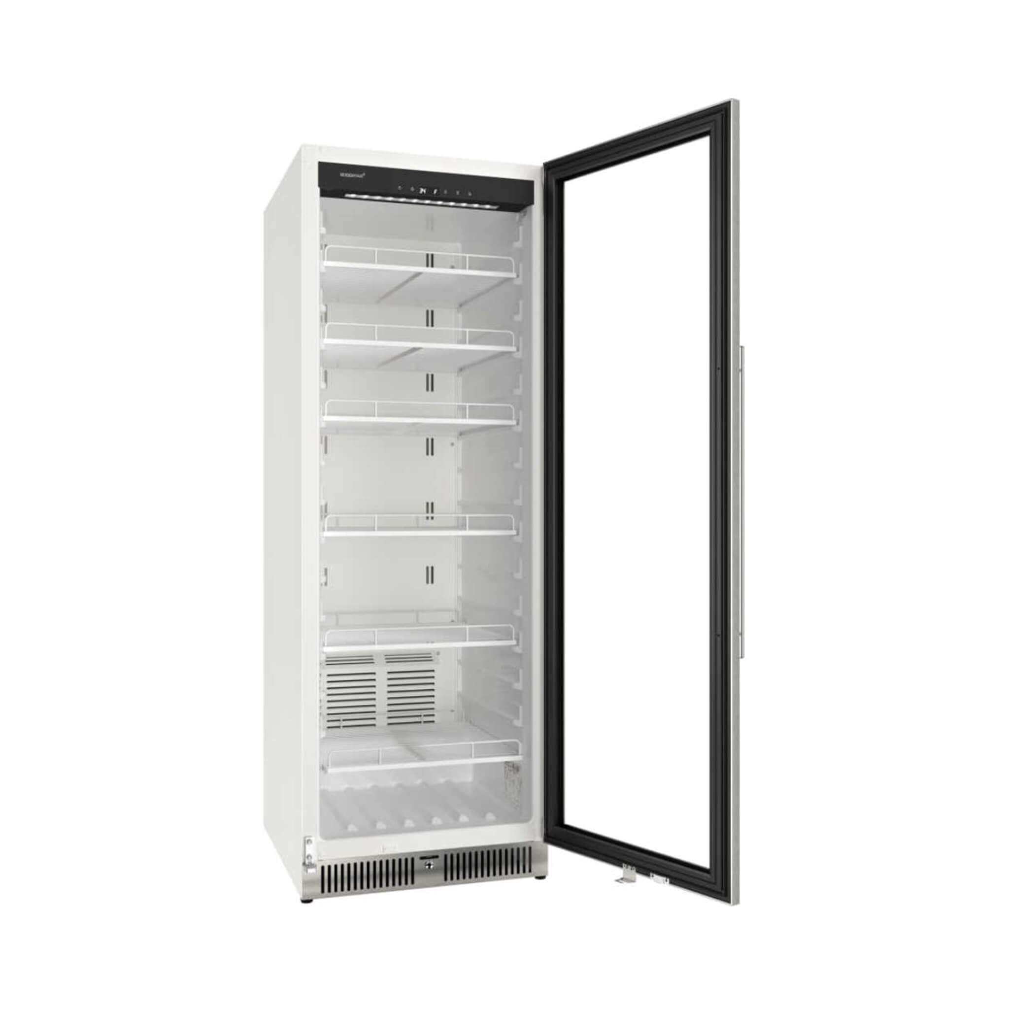 Edgestar 24-Inch 13.7 Cubic Feet Commercial Beverage Merchandiser With Temperature Alarm And Reversible Door [VBM131SS] (SAK6