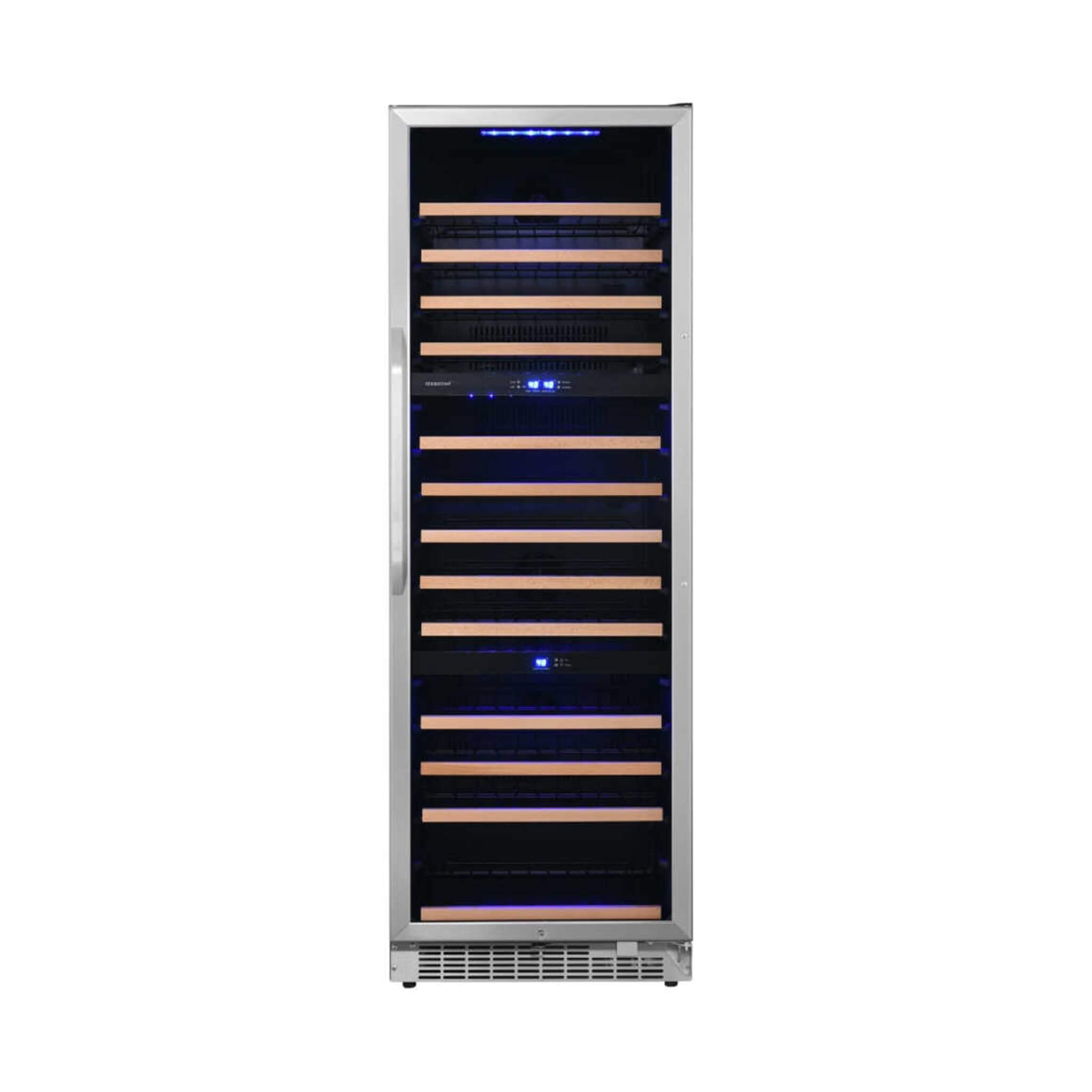 Edgestar 24-Inch Wide 131 Bottle Capacity Built-In Triple Zone Wine Cooler (SAK65891) – SAKSBY WHOLESALE