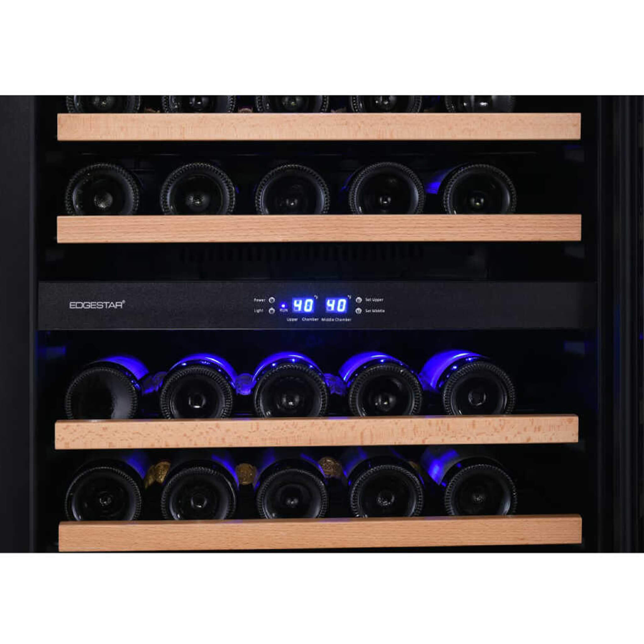 Edgestar 24-Inch Wide 131 Bottle Capacity Built-In Triple Zone Wine Cooler (SAK65891) – SAKSBY WHOLESALE, view 13