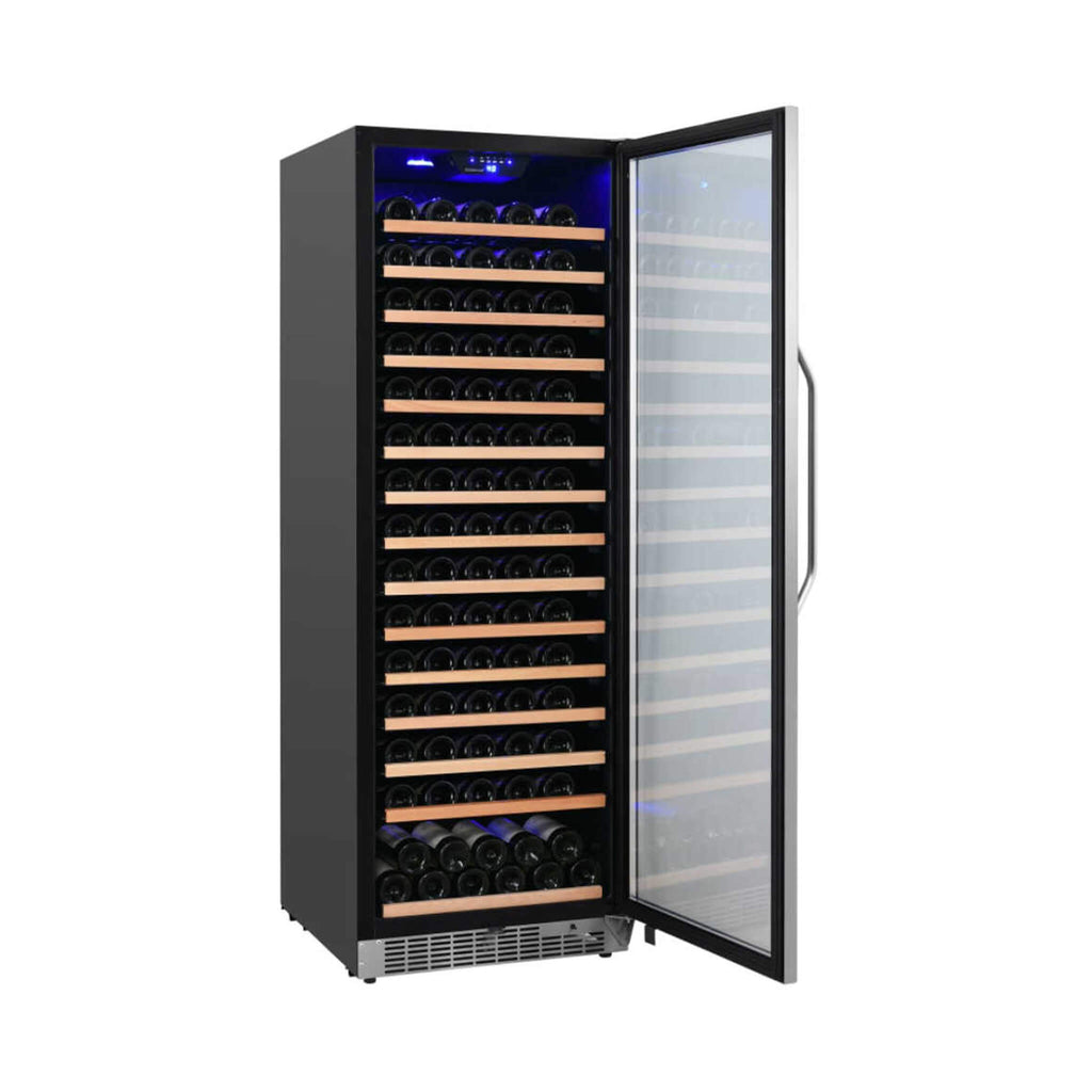 Edgestar 24-Inch Wide 151 Bottle Capacity Freestanding Single Zone Wine Cooler With Even Cooling Technology (SAK30756) – SAKS