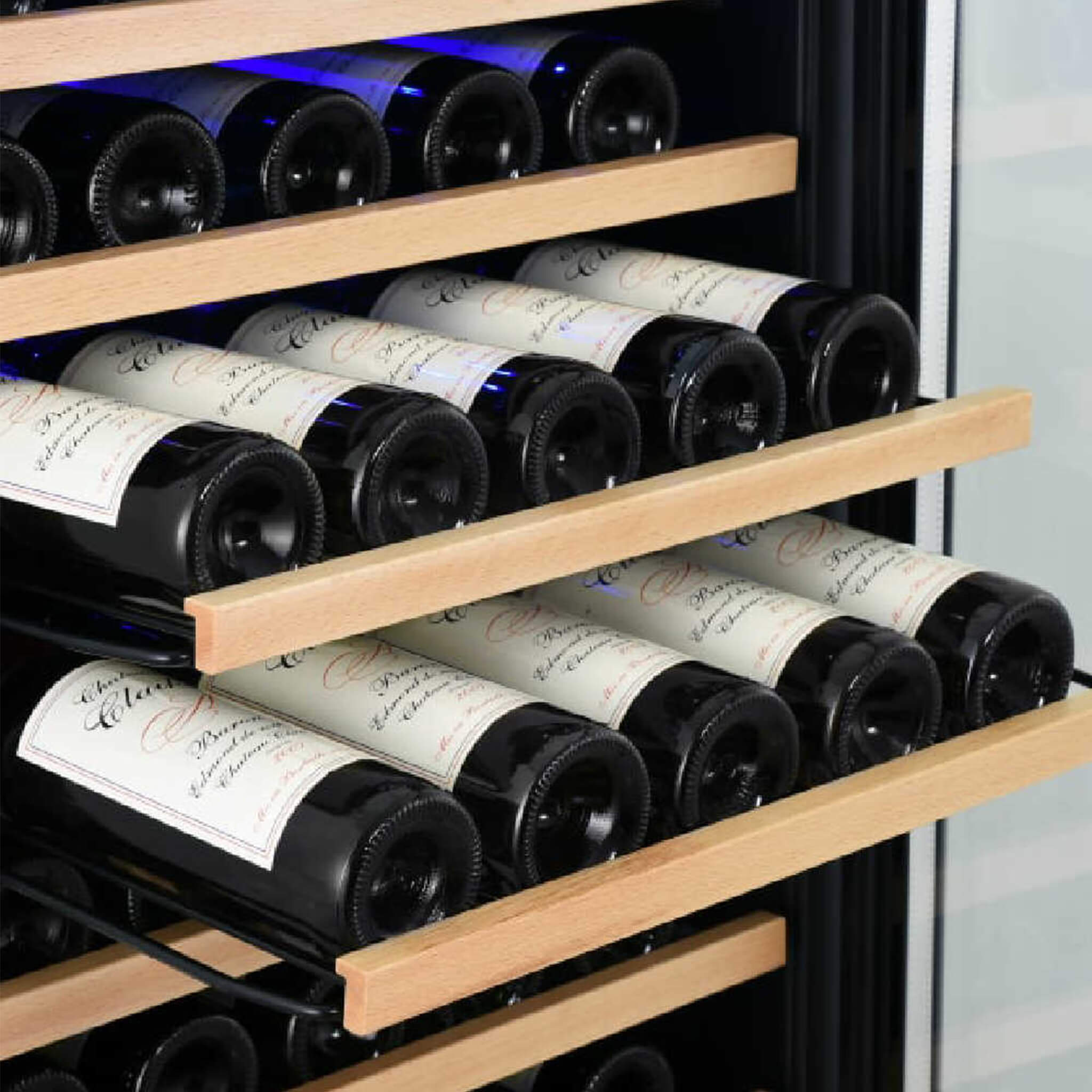 Edgestar 24-Inch Wide 151 Bottle Capacity Freestanding Single Zone Wine Cooler With Even Cooling Technology (SAK30756) – SAKS