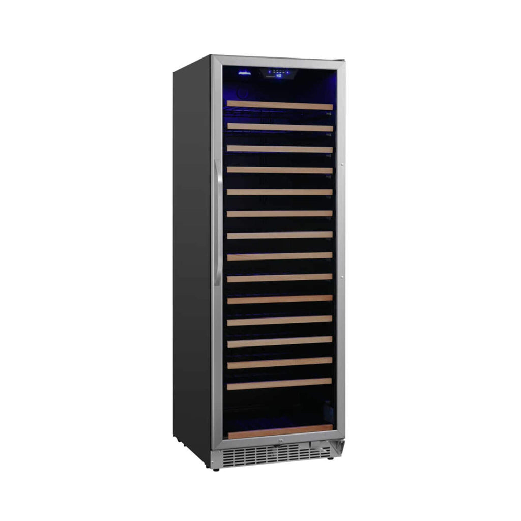 Edgestar 24-Inch Wide 151 Bottle Capacity Freestanding Single Zone Wine Cooler With Even Cooling Technology (SAK30756) – SAKS