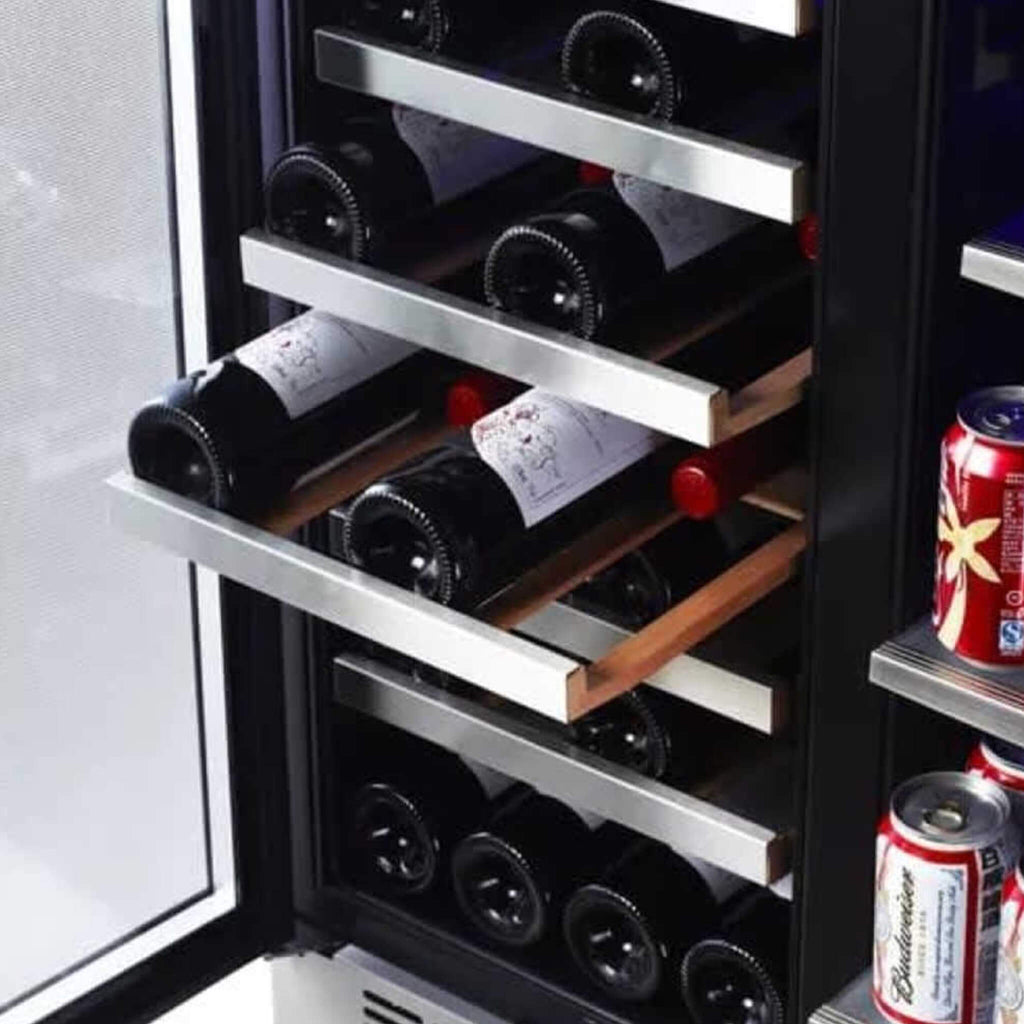 Edgestar 30-Inch Wide 28 Bottle Built In Dual Zone Beverage Center With 86 Can Capacity (SAK35972) – SAKSBY WHOLESALE, view 1
