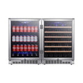 Edgestar 48-Inch Wide Built-In Side-by-Side Wine & Beverage Center With 142 Can & 53 Bottle Capacity (SAK17392) – SAKSBY WHOL