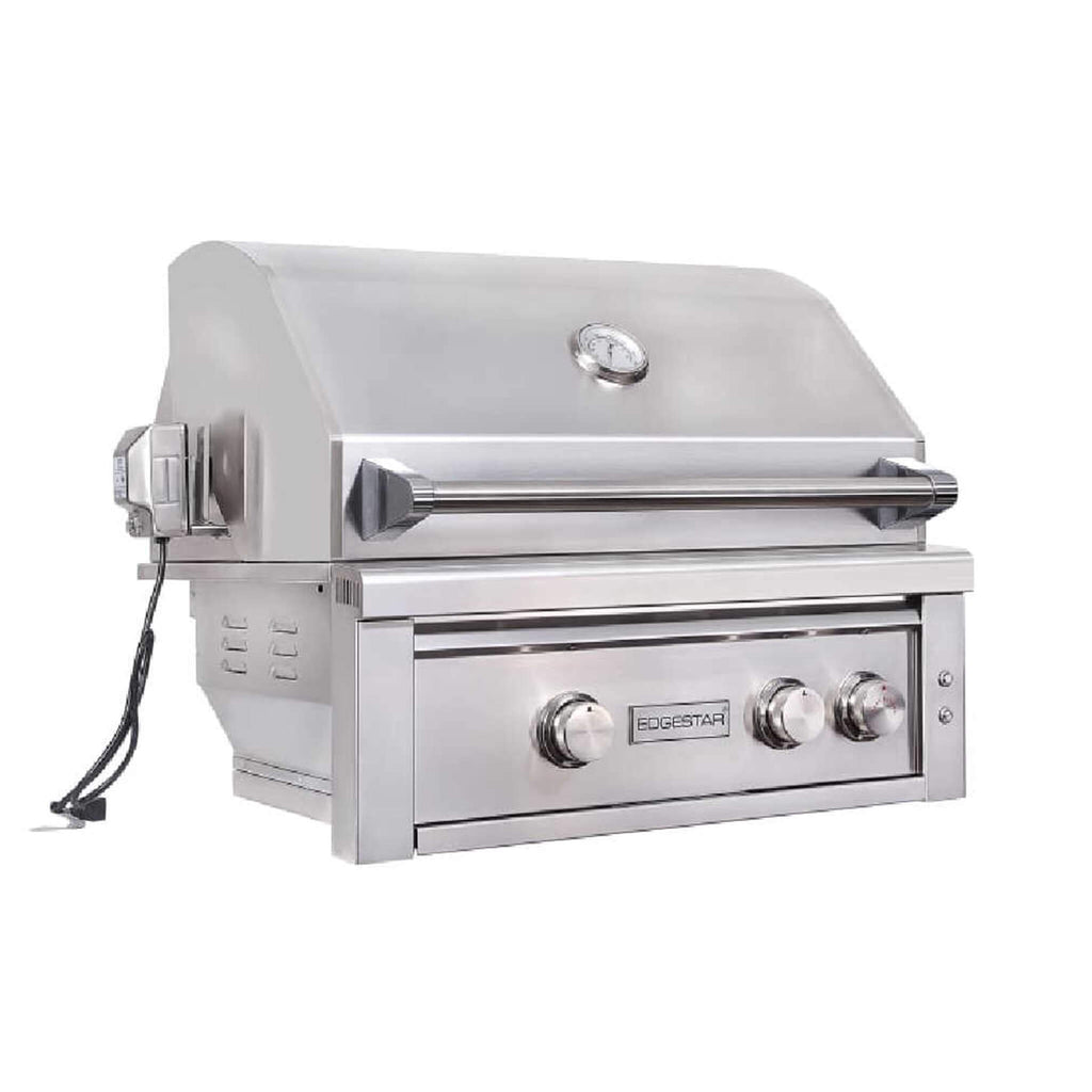 Edgestar 60K BTU 30-Inch Built-In Grill Kit With Insulated Jacket And Double Access Doors [GRL300IBKIT] (SAK82568) – SAKSBY W