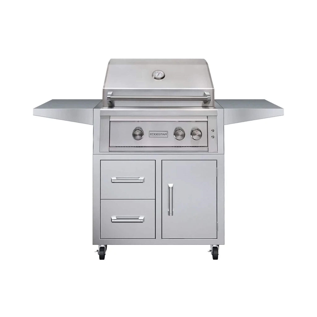 Edgestar 60K BTU 30-Inch Freestanding LED Lighting Grill And Cart With Rotisserie (SAK63985) – SAKSBY WHOLESALE