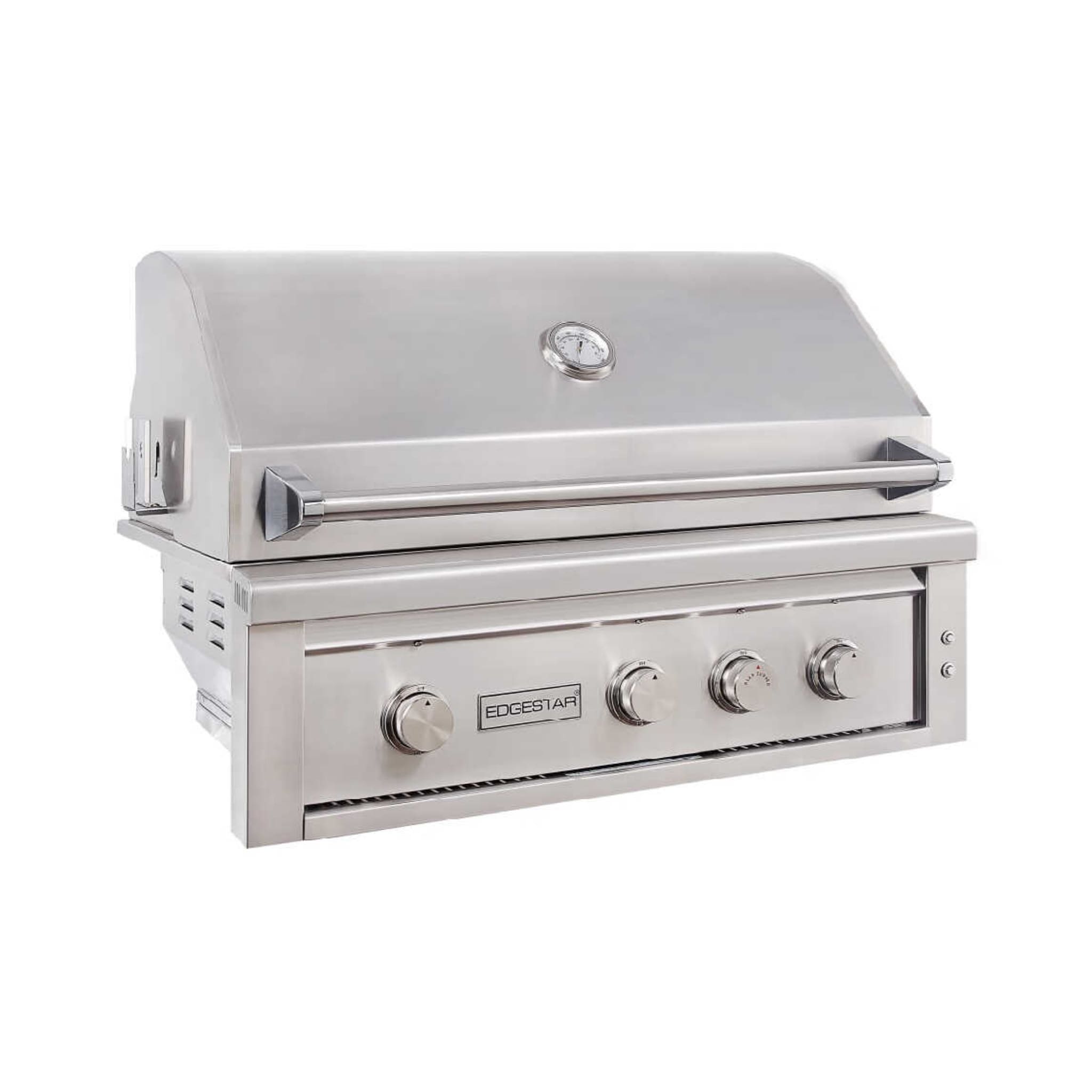 Edgestar 89K BTU 36-Inch Built-In Grill With Insulated Jacket And Double Access Doors [GRL360IBKIT] (SAK78429) – SAKSBY WHOLE