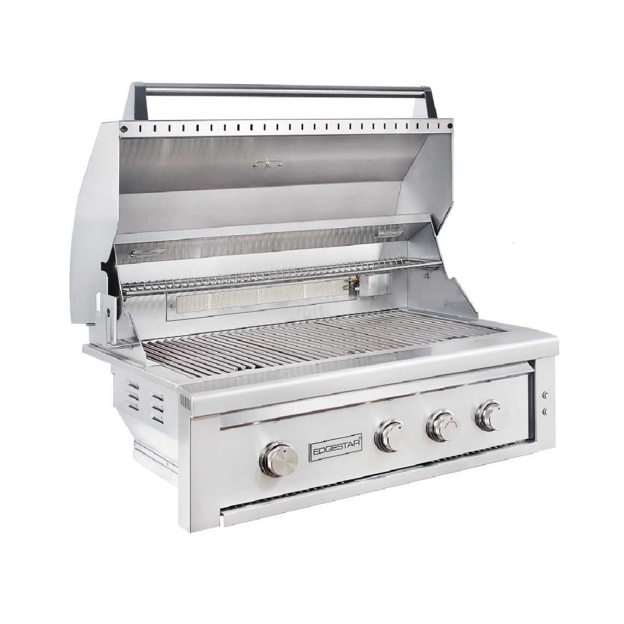 Edgestar 89K BTU 36-Inch Built-In Grill With Insulated Jacket And Double Access Doors [GRL360IBKIT] (SAK78429) – SAKSBY WHOLE