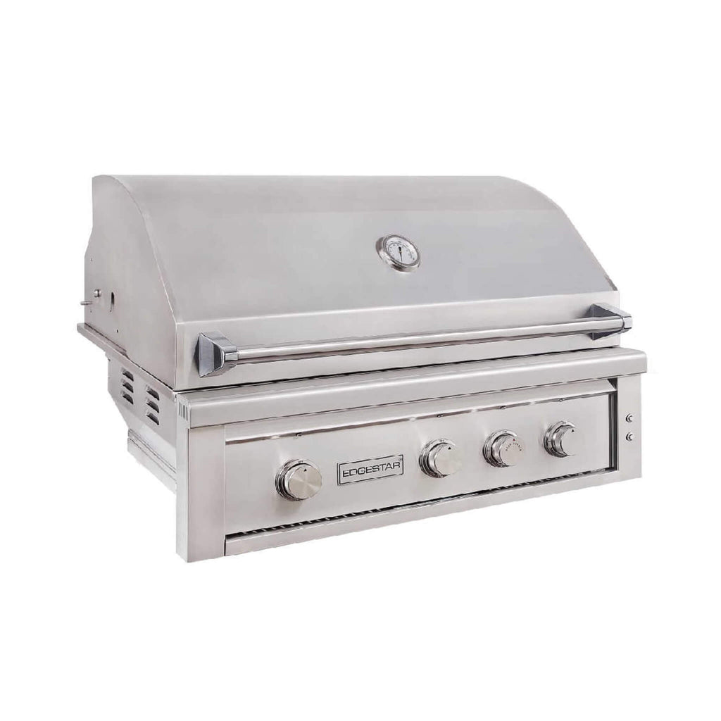 Edgestar 89K BTU 42-Inch Freestanding Grill And Cart With Rotisserie And Lighted Knobs [GRL420FS] (SAK56935) – SAKSBY WHOLESA
