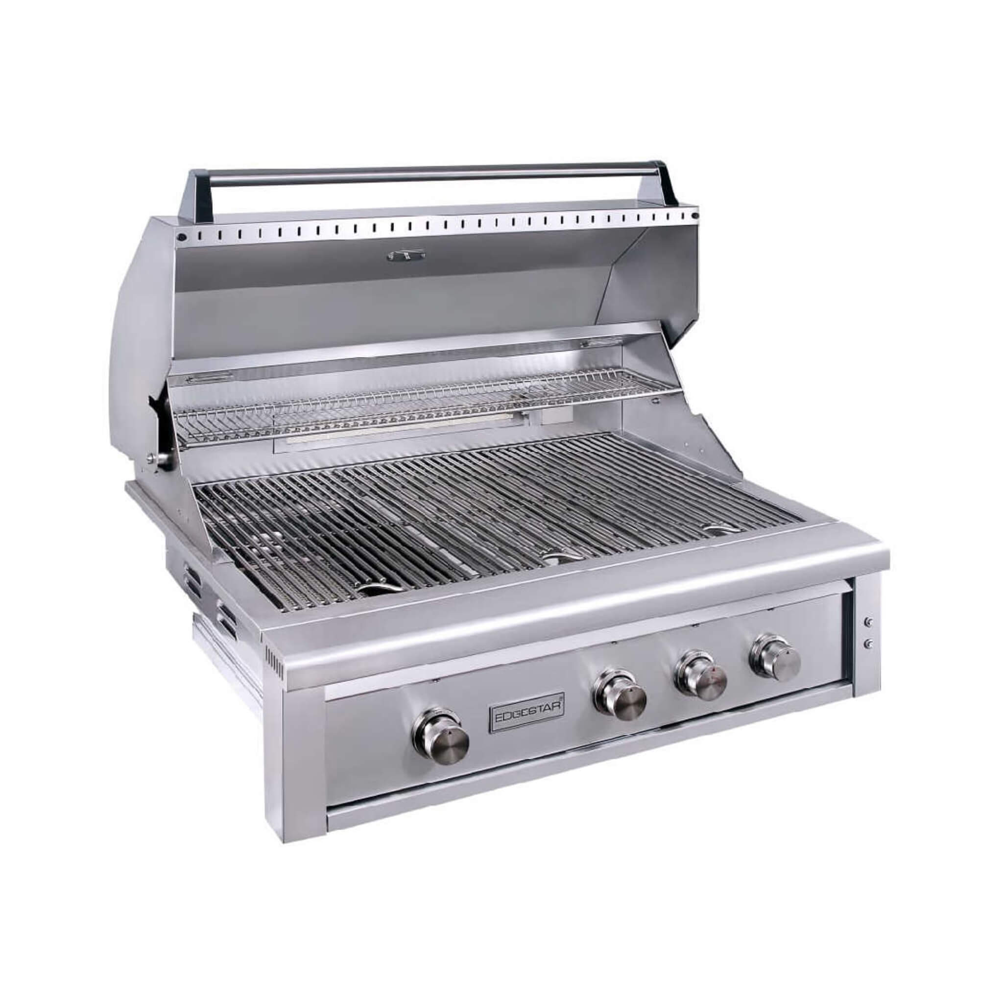 Edgestar 89K BTU 42-Inch Freestanding Grill And Cart With Rotisserie And Lighted Knobs [GRL420FS] (SAK56935) – SAKSBY WHOLESA