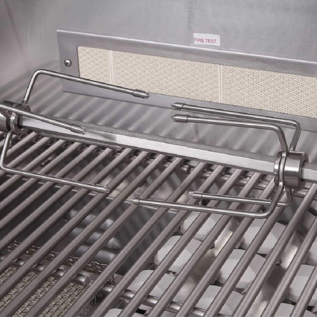 Edgestar 89K BTU 42-Inch Freestanding Grill And Cart With Rotisserie And Lighted Knobs [GRL420FS] (SAK56935) – SAKSBY WHOLESA