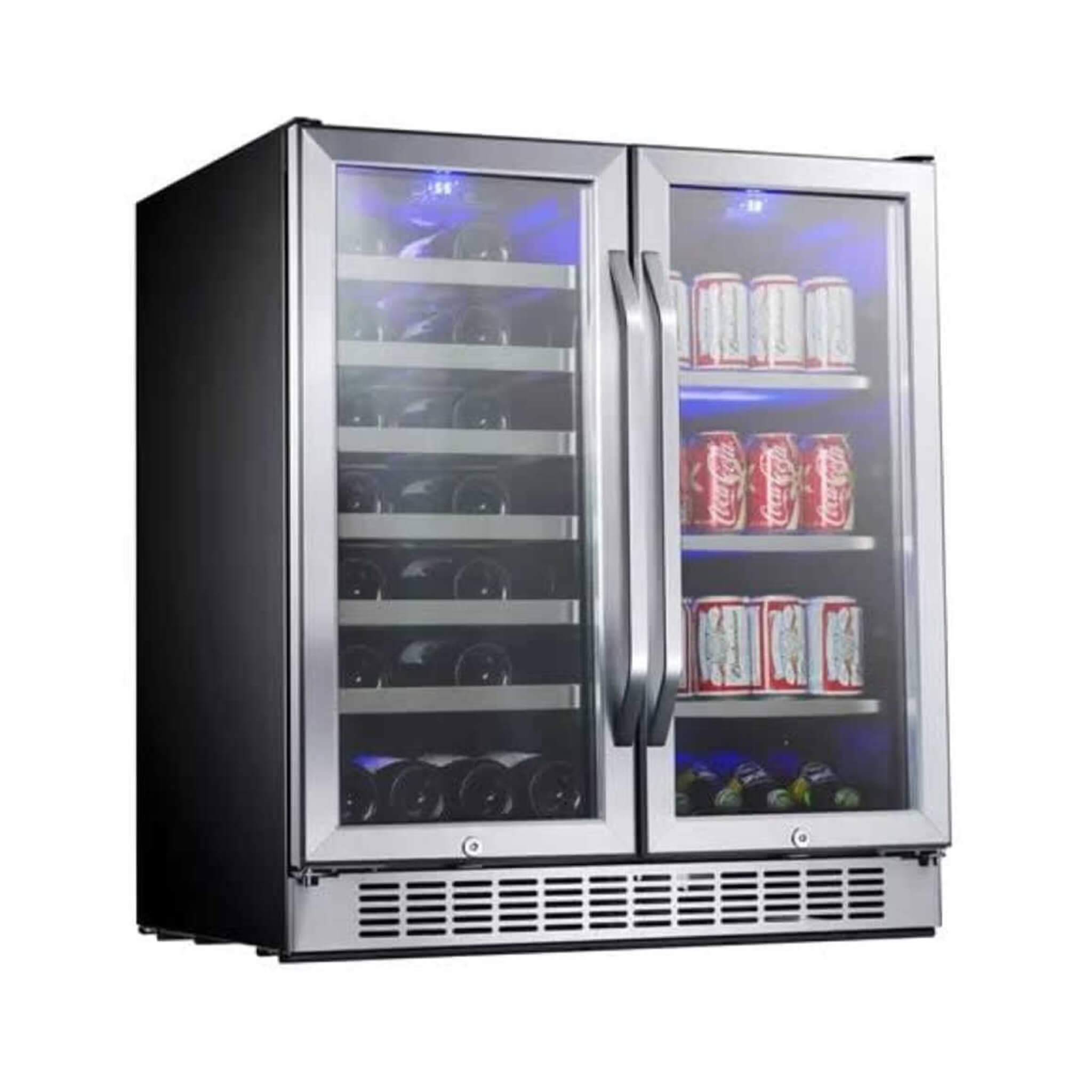 Edgestar 30-Inch Wide 28 Bottle Built In Dual Zone Beverage Center With 86 Can Capacity (SAK35972) – SAKSBY WHOLESALE, view 7