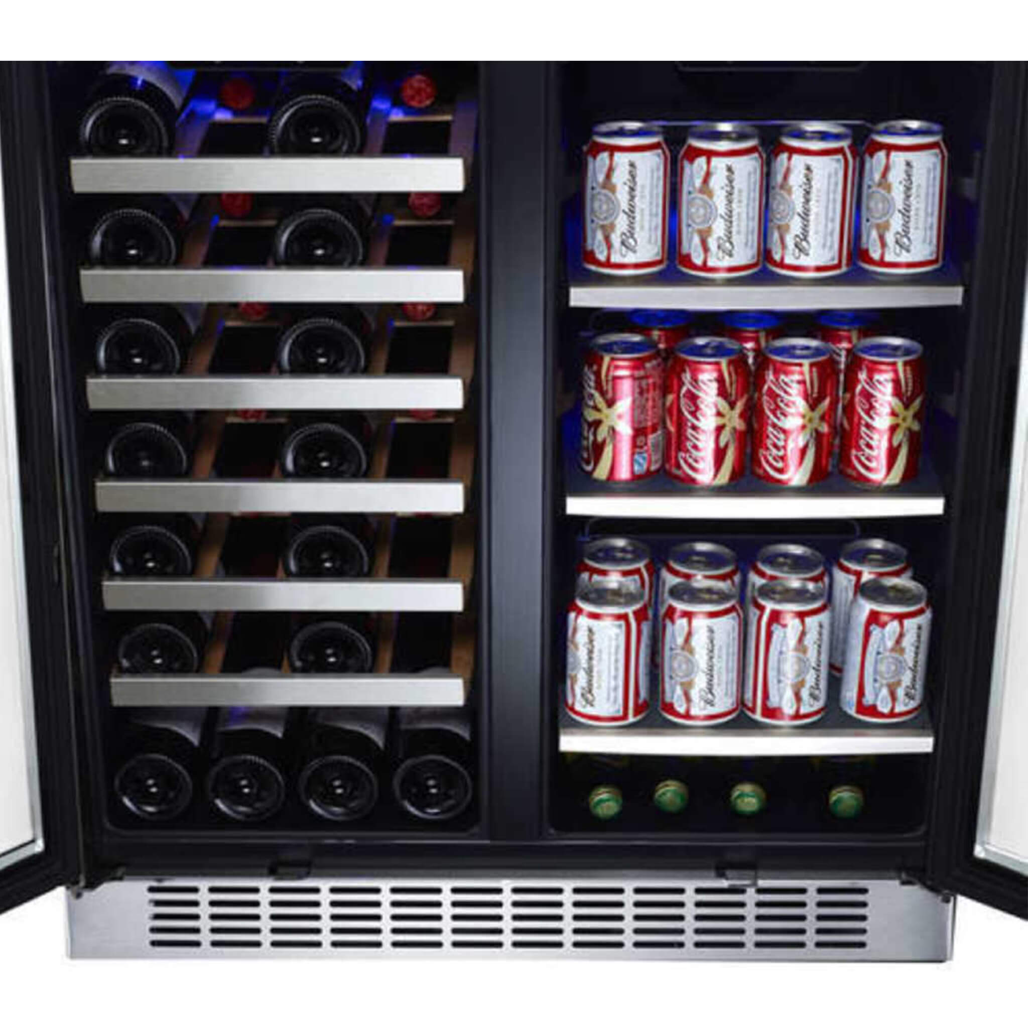 Edgestar 30-Inch Wide 28 Bottle Built In Dual Zone Beverage Center With 86 Can Capacity (SAK35972) – SAKSBY WHOLESALE, view 9