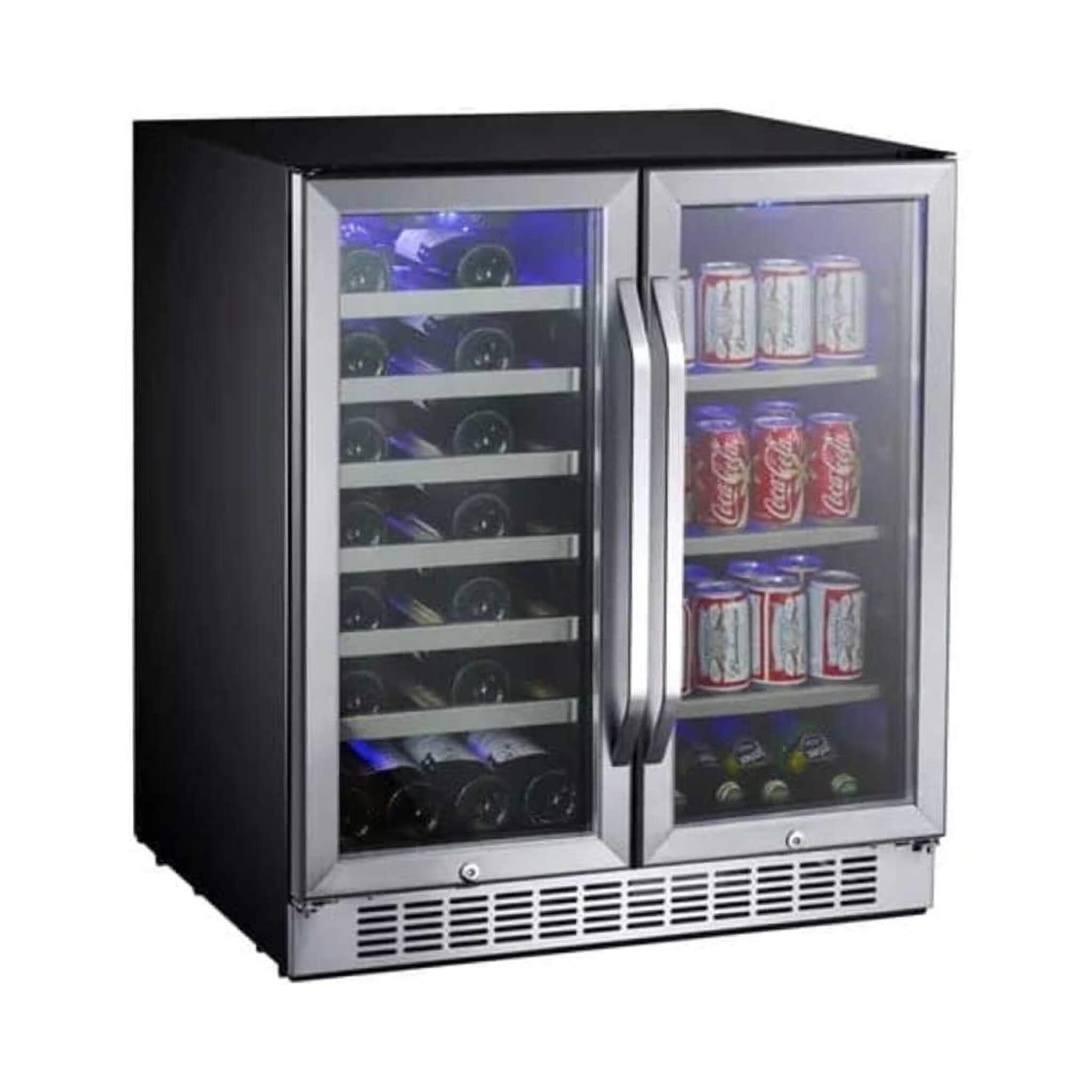 Edgestar 30-Inch Wide 28 Bottle Built In Dual Zone Beverage Center With 86 Can Capacity (SAK35972) – SAKSBY WHOLESALE, view 1
