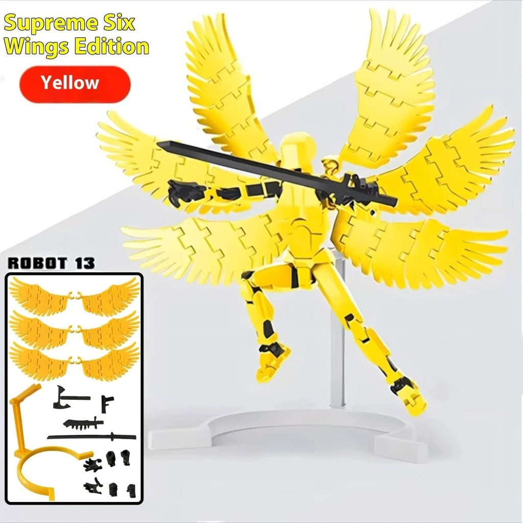 Multi-Jointed Shapeshift Robot - 3D Printed Action Model Toy