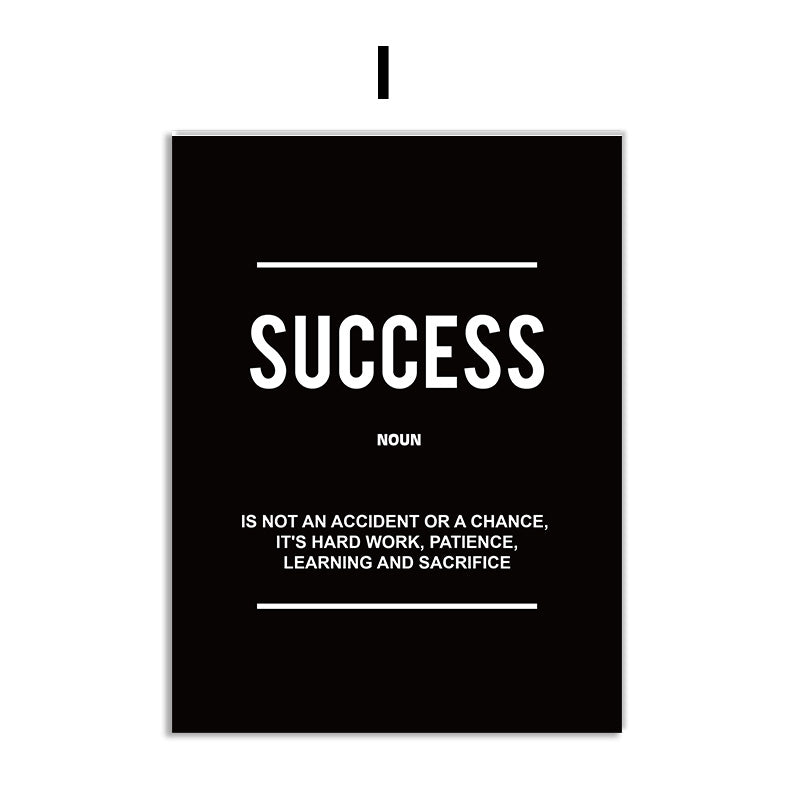 Perfecsy Wall Art Inspirational Inspirational Quotes Office Decor — packaging