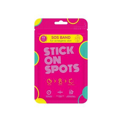 Stick On Spots Acne Patch: Invisible, Waterproof Blemish Cover & Spot Treatment - Hypoallergenic & Deep Cleansing - 15 Count