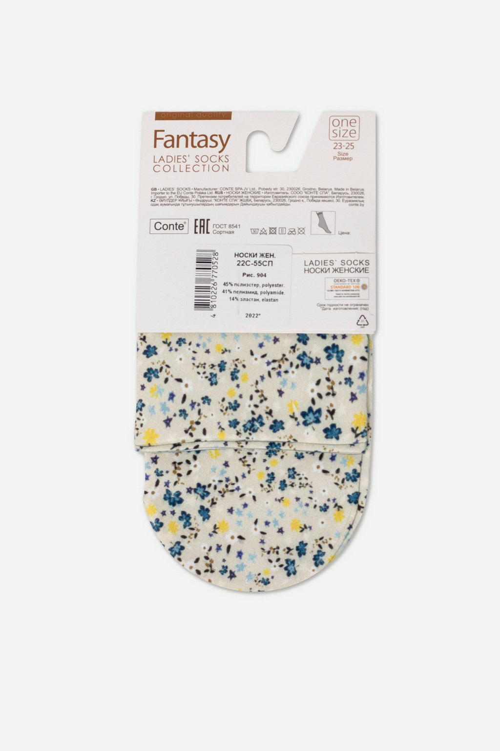 TheRanok.com Socks Conte Fantasy 904 - Spring — back view